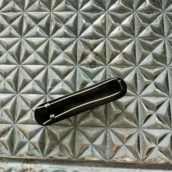 Rare Vintage Sterling Hair Clip Pin - Picture 3 of 7